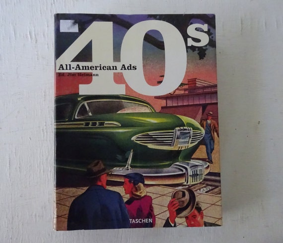 Vintage '40s All-american Ads Art Book - Taschen - Etsy