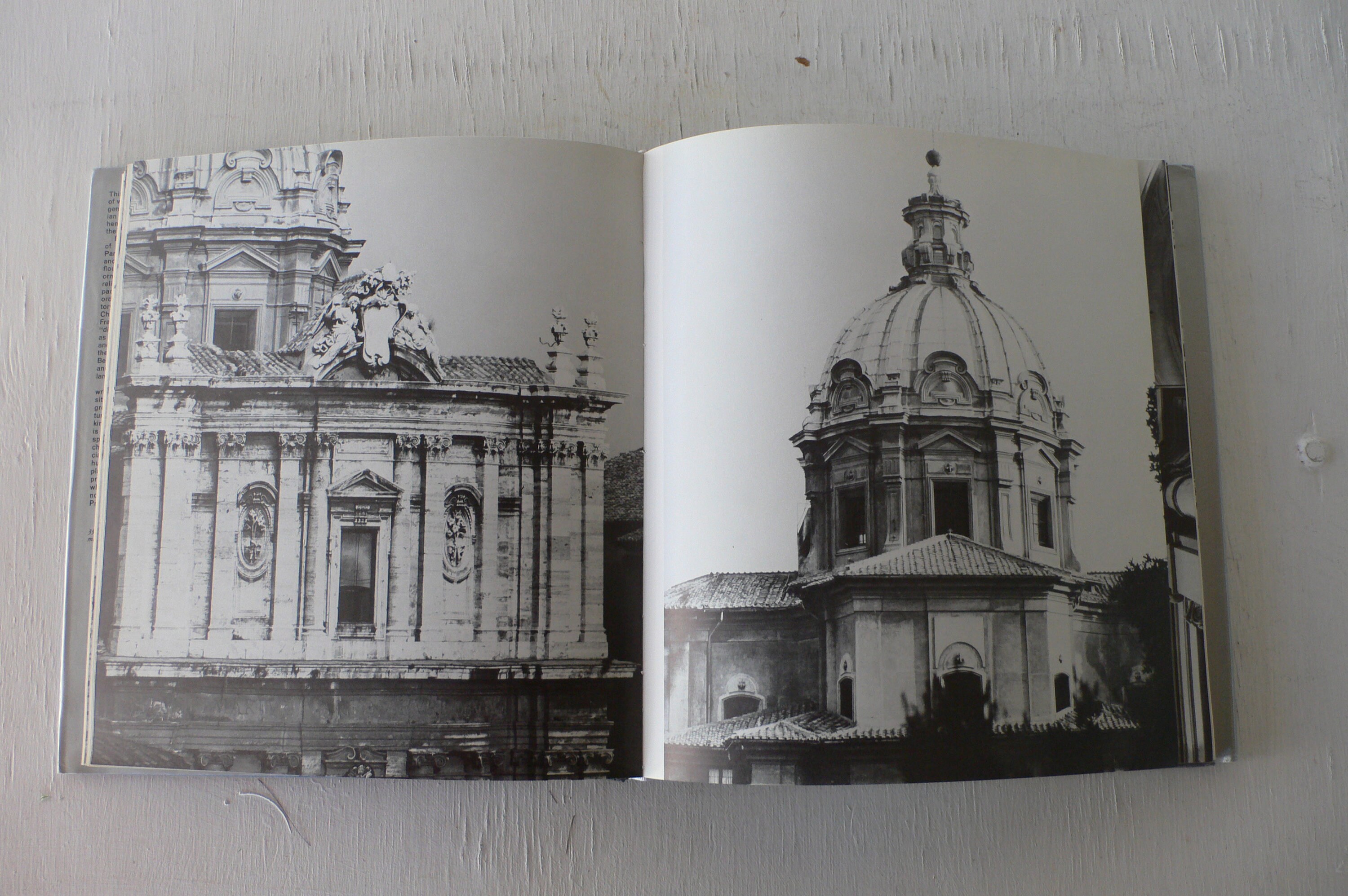 Vintage Baroque Architecture Art Book by Christian Norberg Schulz