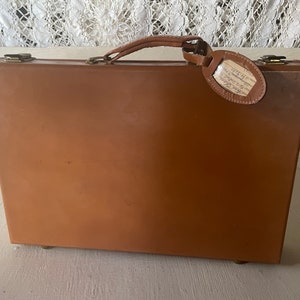 mallette vintage, valise, bagage rigide, attaché-case, Rexbilt, livraison gratuite, de Diz Has Neat Stuff