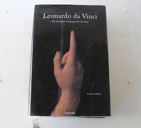 cortador partido Democrático Legado Art Book Leonardo Da Vinci the Complete Paintings and - Etsy