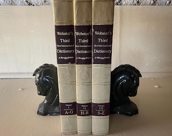 Vintage Webster's Third New International Dictionary - 1966