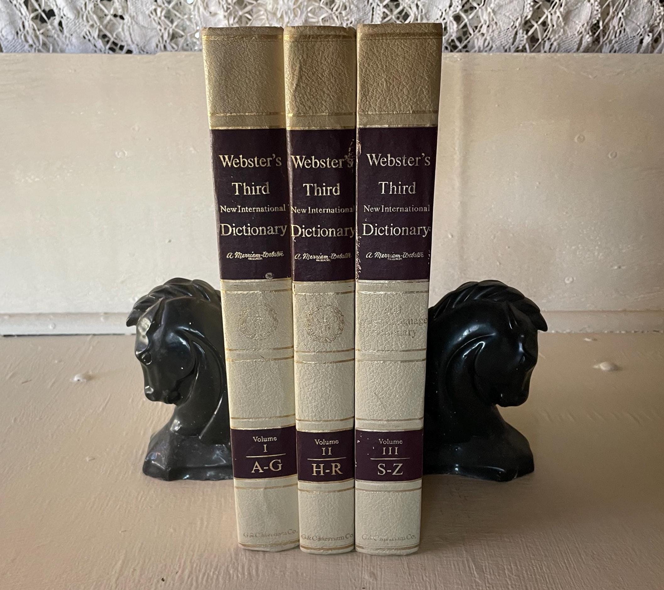 Vintage Webster's Third New International Dictionary - 1966