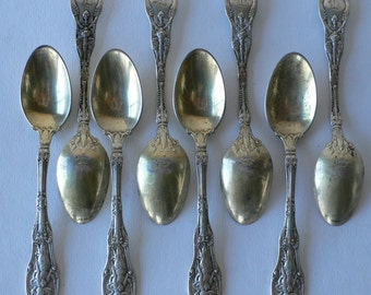 Mythologique Sterling Silver by Gorham 8 demitasse spoons from Diz has Neat Stuff