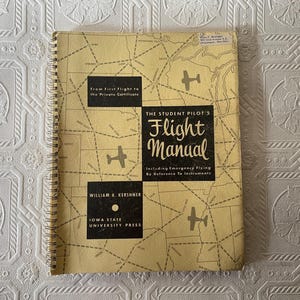 Vintage Flight Manual - Etsy