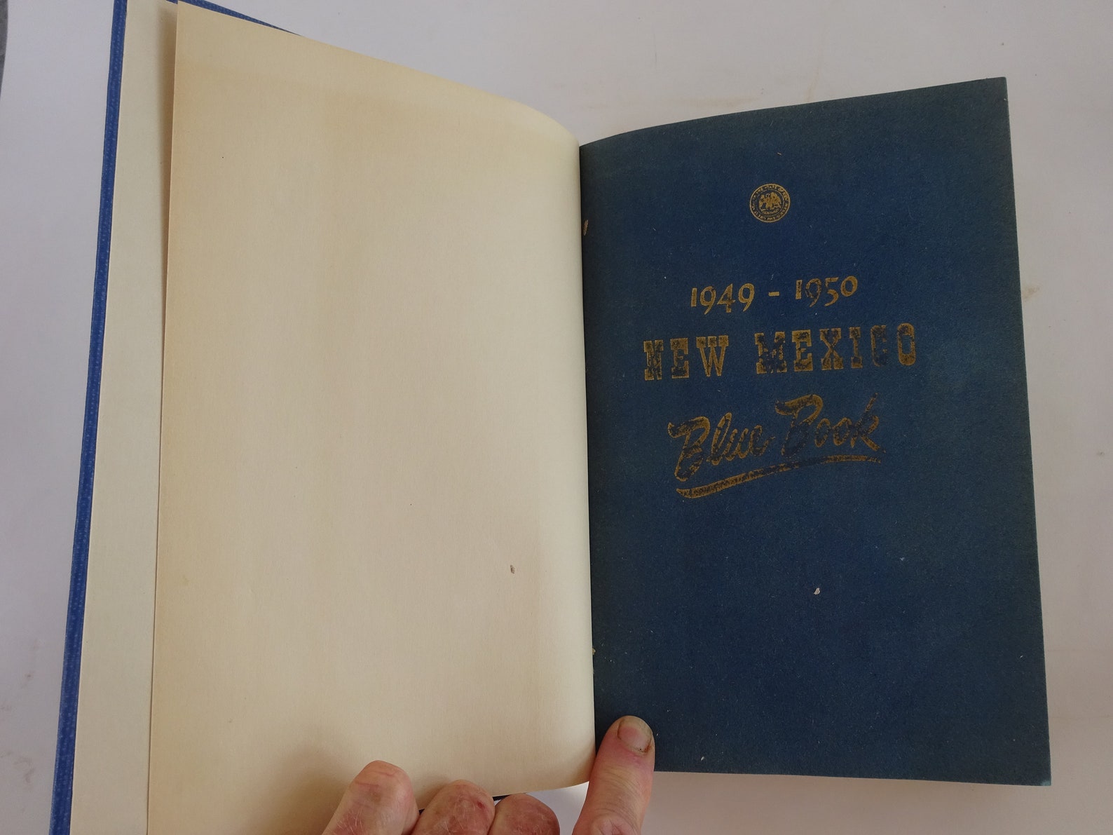 Vintage book New Mexico Blue Book 1949 1959 Alicia Romero Etsy