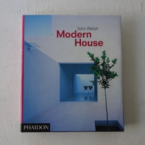 vintage art book, Modern House, John Welsh, Phaidon, 1995, architecture, free shipping from diz has neat stuff vintage art book, Modern House, John Welsh, Phaidon, 1995, architecture, free shipping from diz has neat stuff