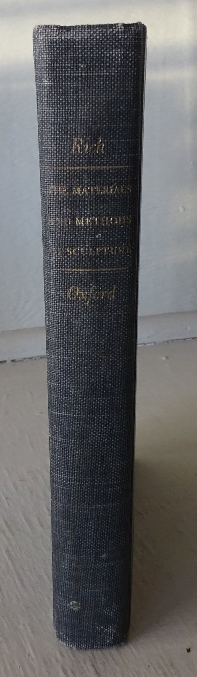 Vintage Textbook the Materials and Methods of Sculpture Jack Etsy