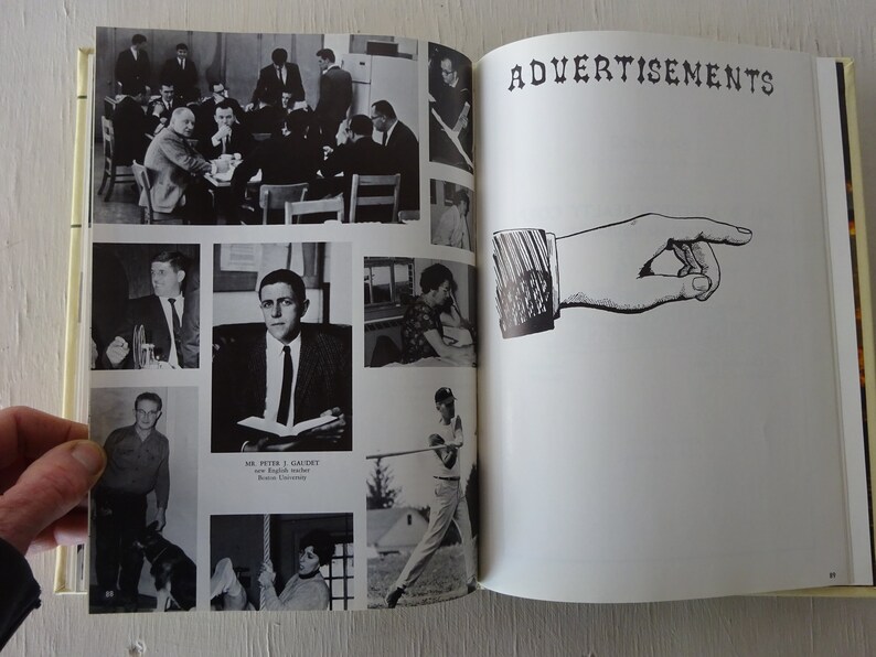 Vintage Yearbook Clarion Westford Academy 1966 Westford Etsy