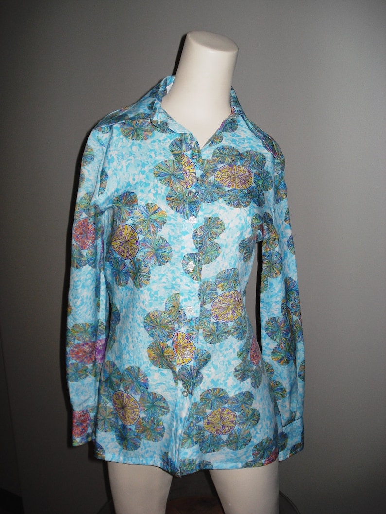 1970's big collar shirts