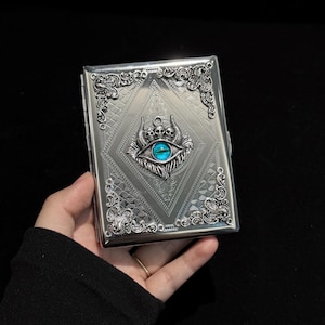 gothic cigarette case Goth Cigarette Case