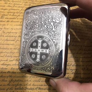 Sterling Silver Cigarette Case