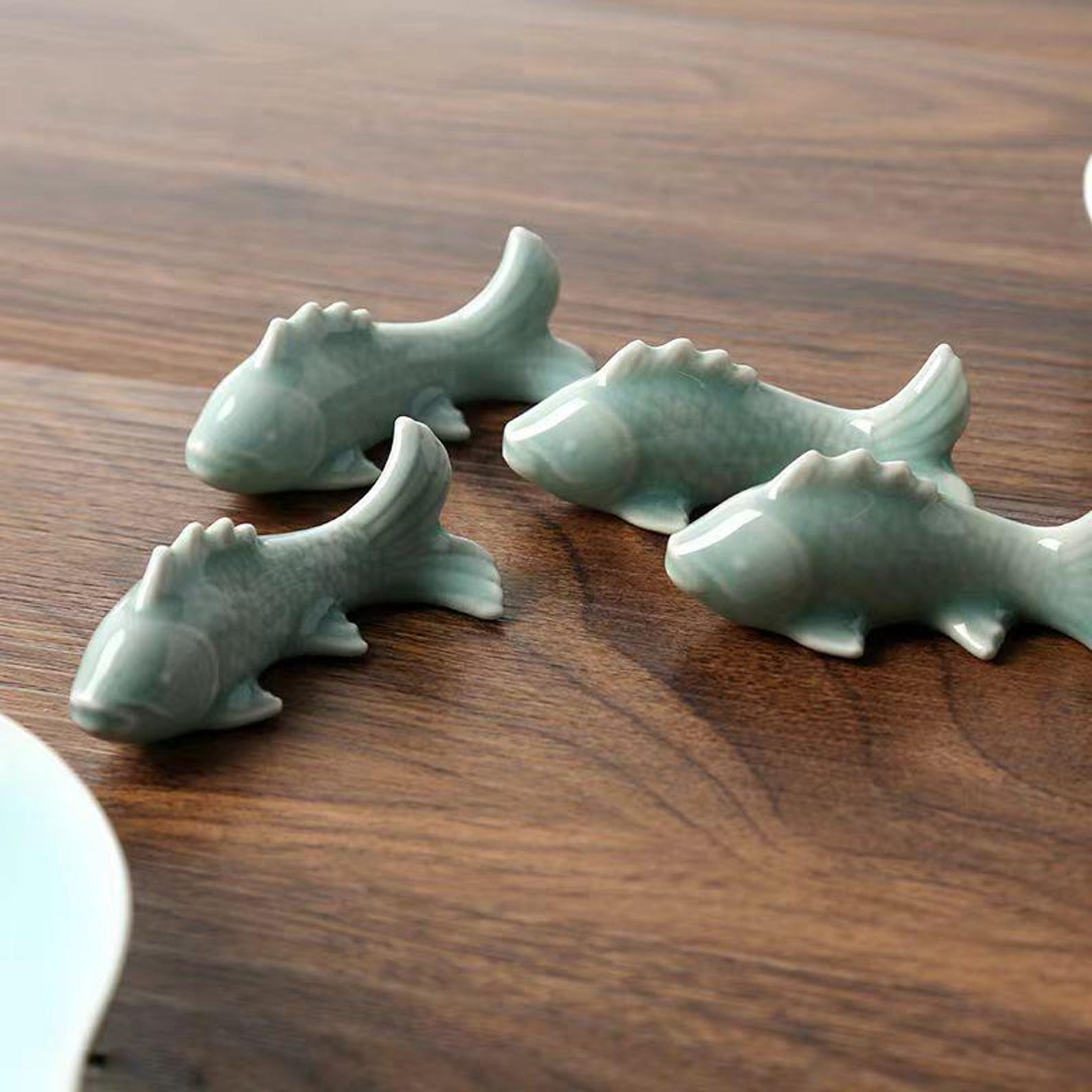 Ceramic Fish Chopstick Rest - alternate view