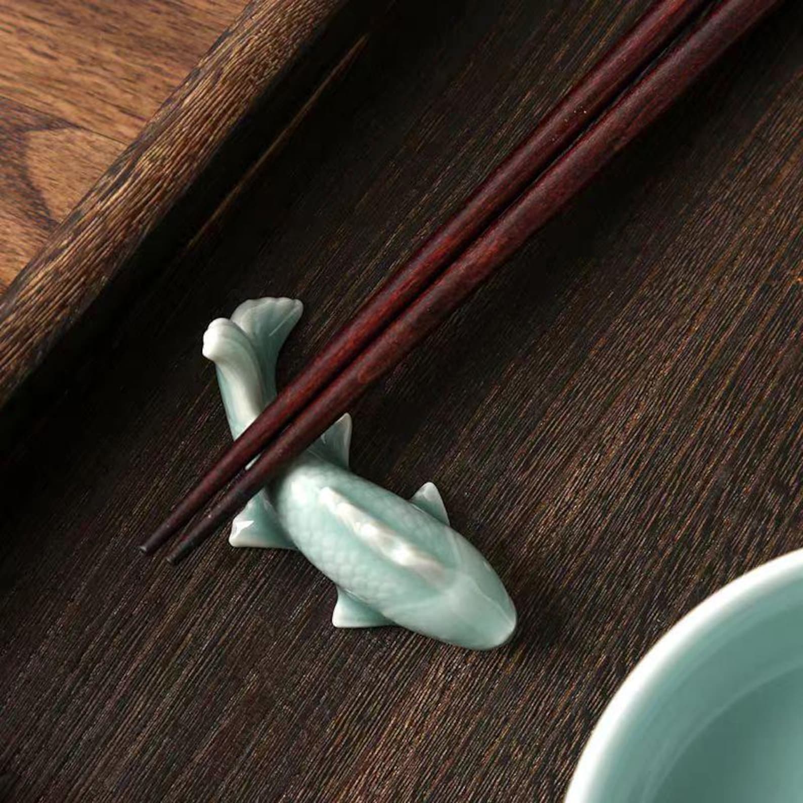 Ceramic Fish Chopstick Rest
