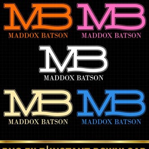 Maddox Batson 2026 Tour PNG Bundle (Digital Download)