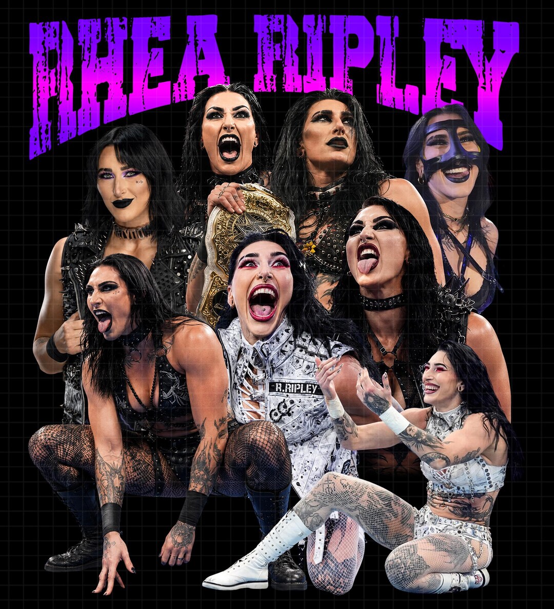 Wwe Svg Rhea Ripley Rhea Ripley Wrestling T-shirt Design PNG (digital Download) - Etsy