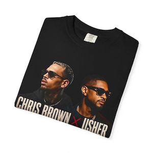 Usher Raymond & Chris Brown Tour 2026 RB T-shirtdesign PNG (digital nedladdning) bild 8