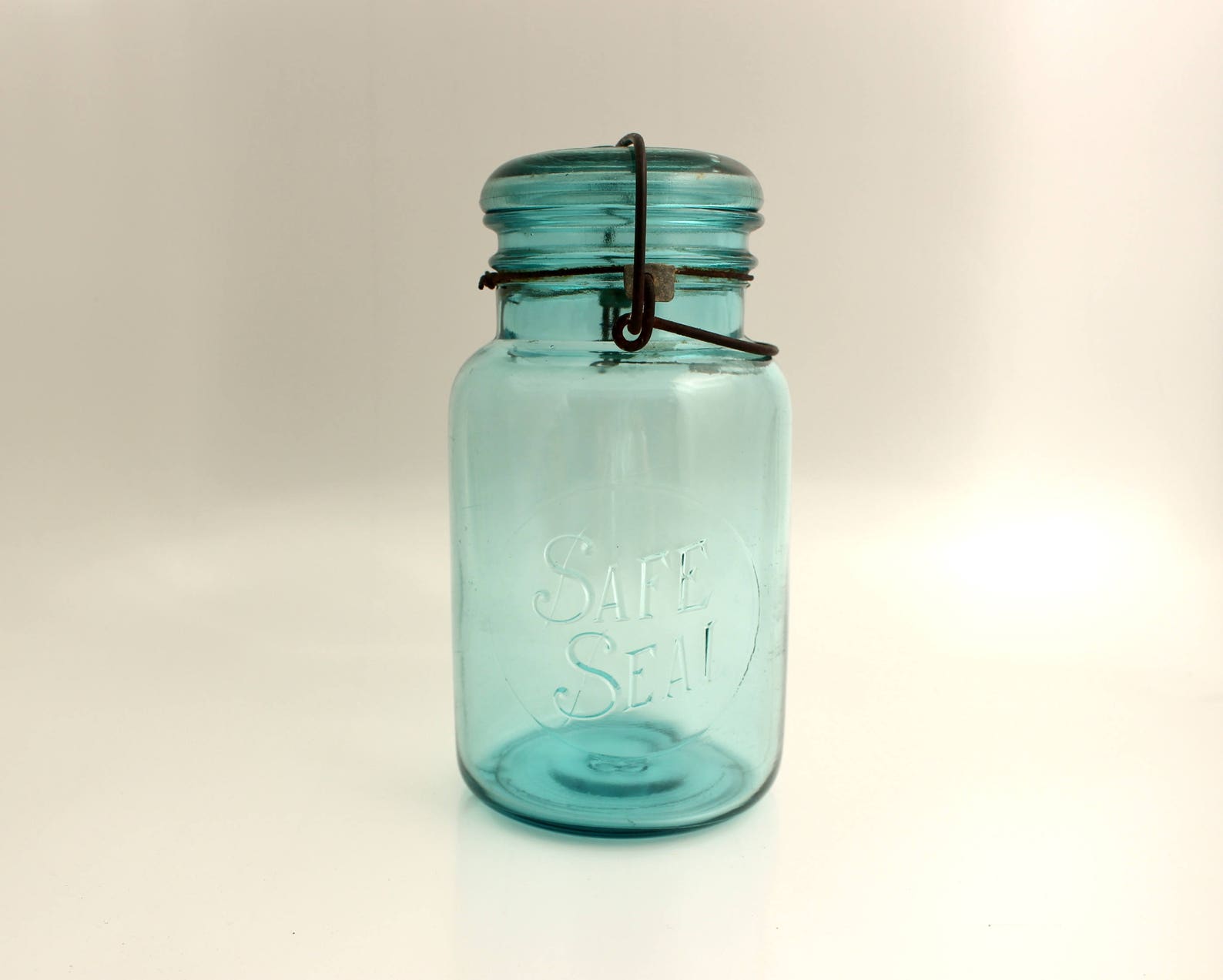 Safe Seal Canning Jar, Blue Safe Seal Jar, Safe Seal Quart Canning Jar