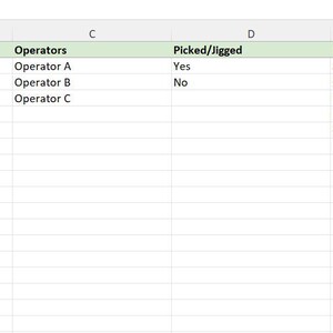 Powder Coating Reject Tracker Excel Template | Manufacturing Quality Control (Digital Download) image 3