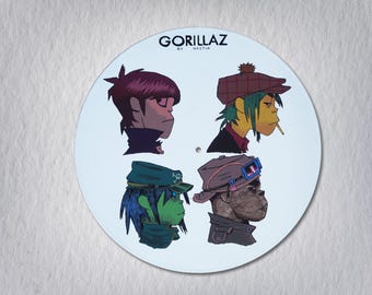 Autographed Gorillaz by Gorillaz First Press Vintage Vinyl Record