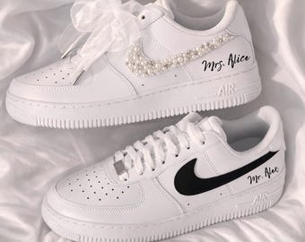 Baskets de mariage personnalisées - Chaussures personnalisées pour les mariés, cadeau pour couple, CP_01
