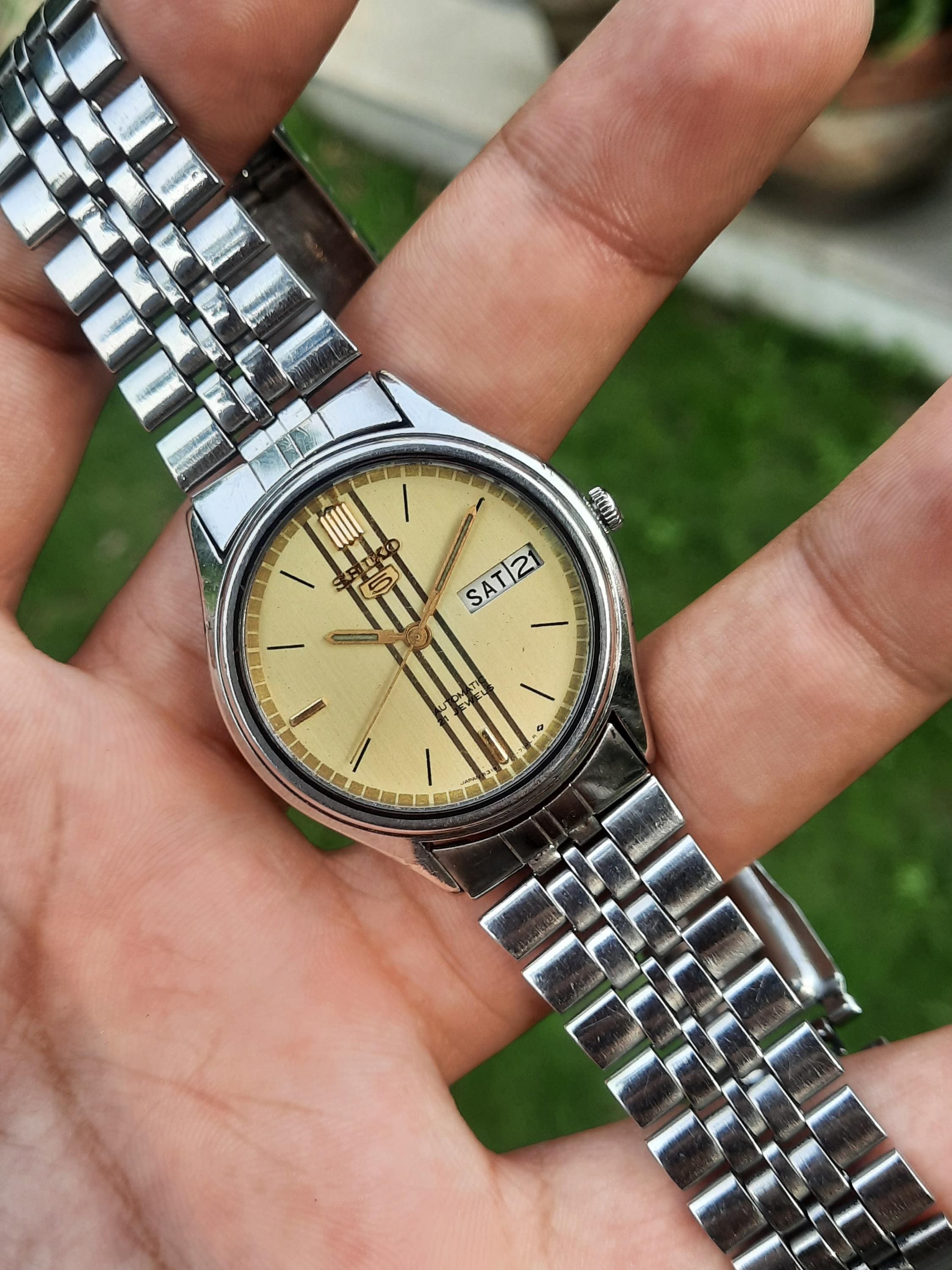 Seiko 5 21 Jewels - Etsy