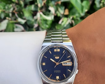 Vintage Seiko 5 Automatic Men's Watch. 7s26-01v0 - Etsy