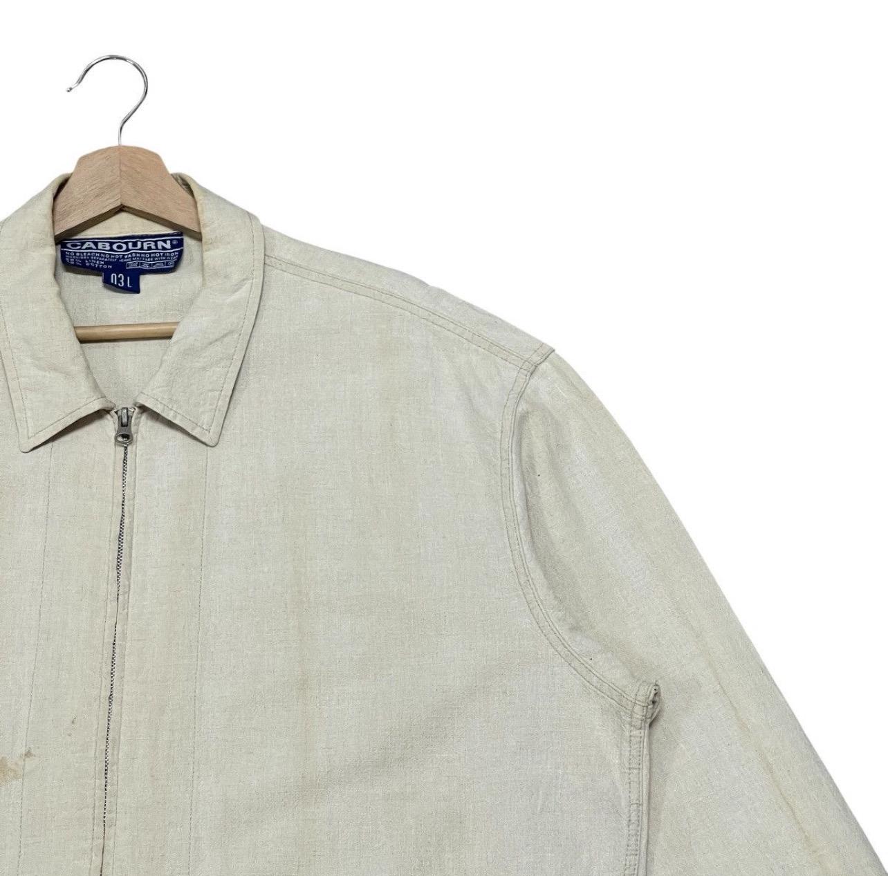 RARE!!! Vintage 80s Nigel Cabourn Linen Cotton Work Chore Zipper