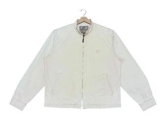 RARE!!! Vintage Champion 1919 Full Zipper Chore Country Worker Utility Harrington Jacket, Size XL