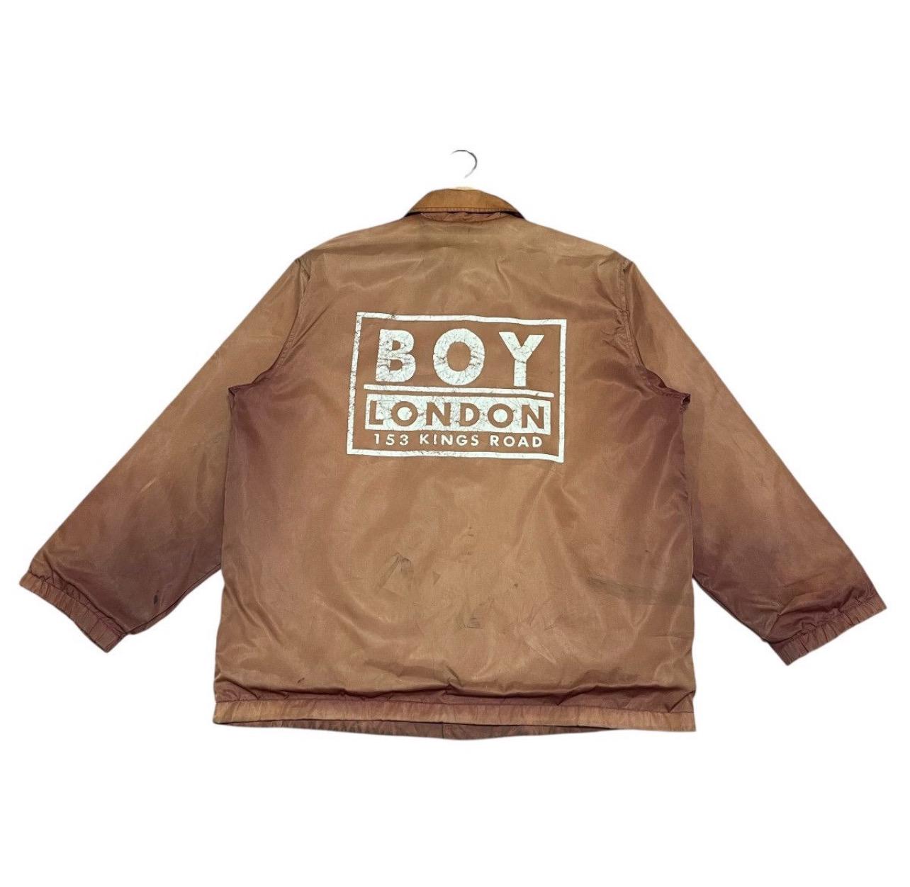 RARE!!! Vintage 90s Boy London 153 King Road Sunfaded Coach Jacket 