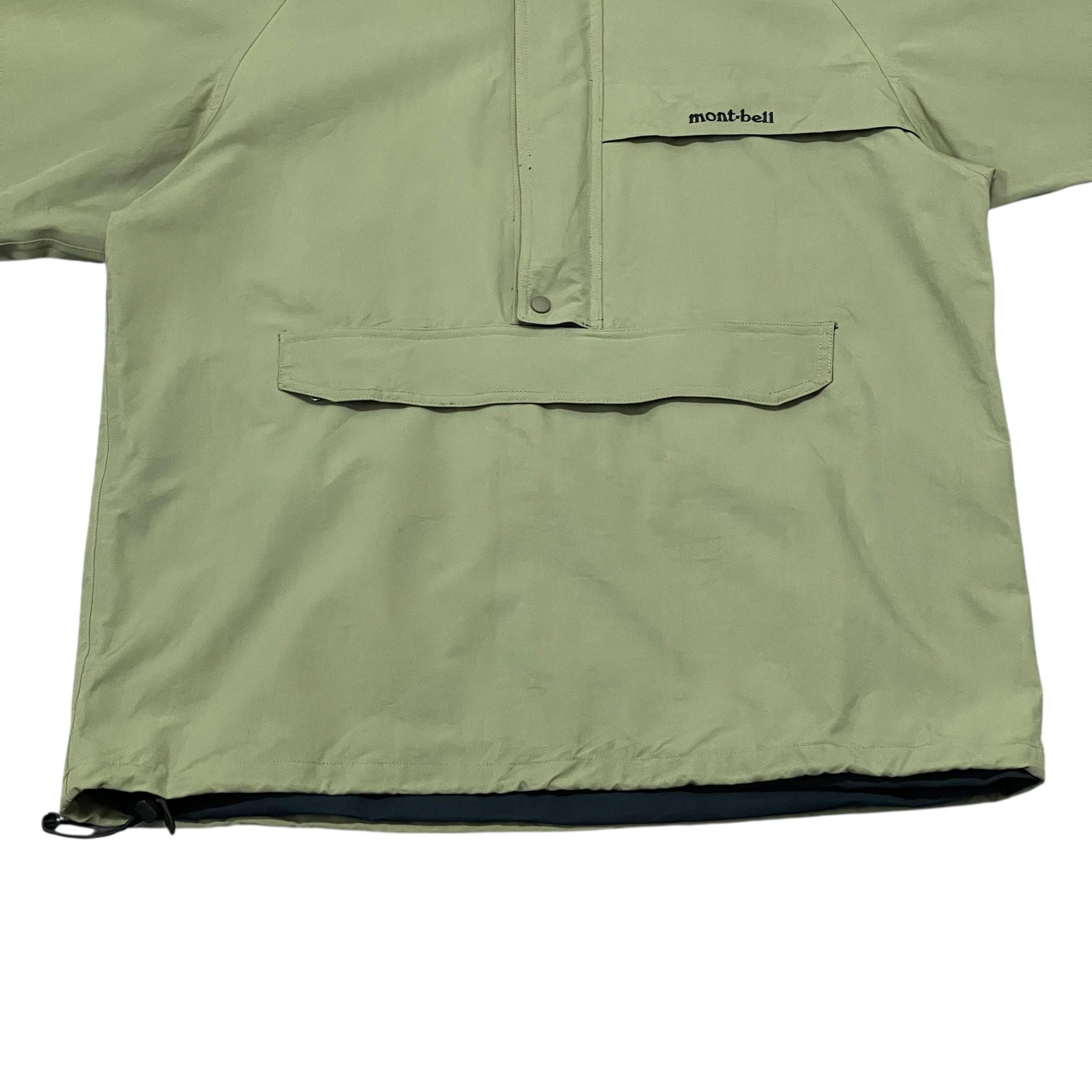 RARE!!! Vintage 90s Montbell Anorak Parka Jacket, Half Zipper