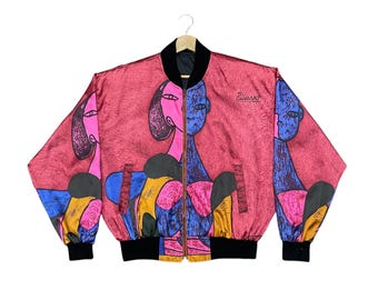 Vintage 90's Picasso Multicolor Large Jacket Picasso Pop Art