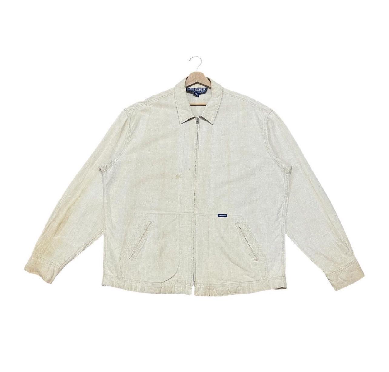 RARE!!! Vintage 80s Nigel Cabourn Linen Cotton Work Chore Zipper