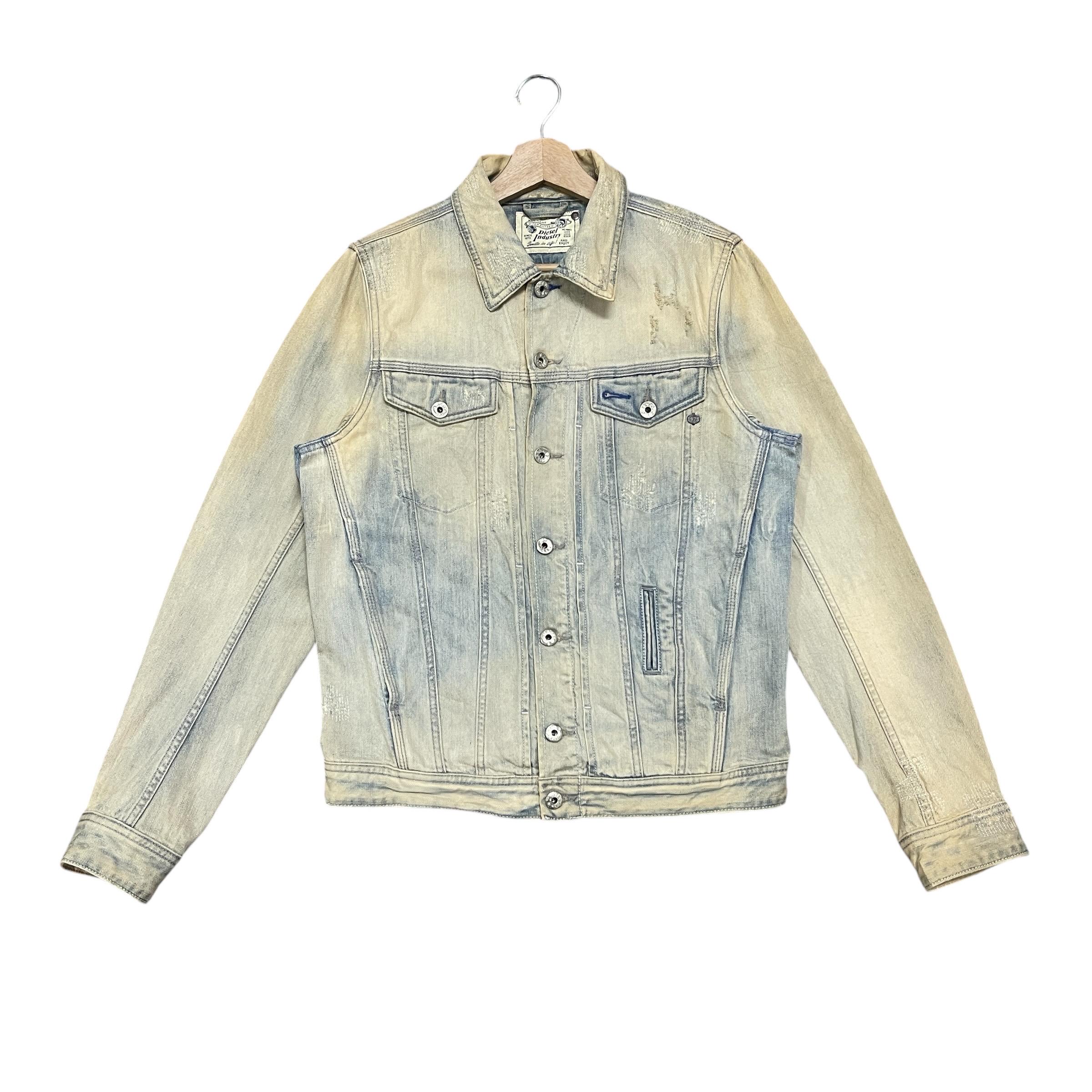 Vintage Diesel Denim Jacket - Etsy