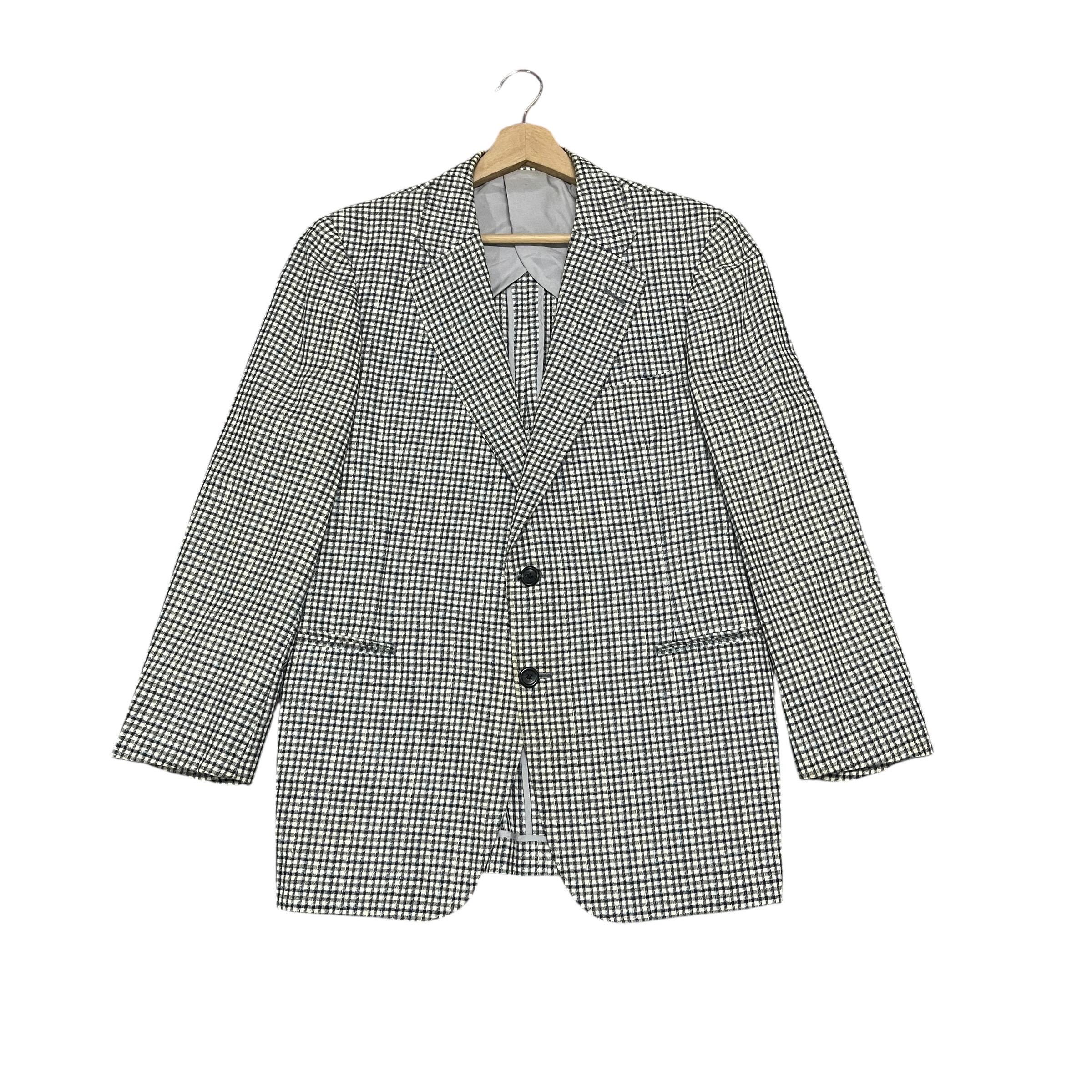 Burberry Tweed Mens Blazer - Etsy