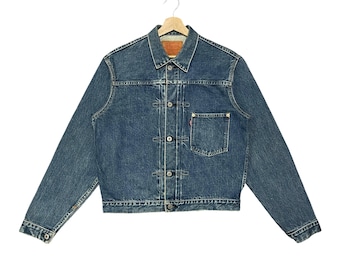 Vintage 90s Levi's Big E Denim Type 1 Trucker Jacket Medium Levi's