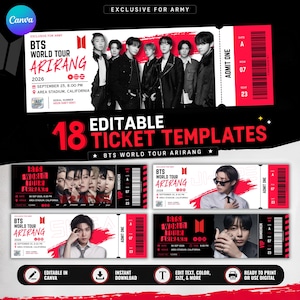 Bts Arirang Tickets - Etsy