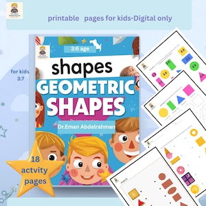 Learn & Color Shapes | Fun Activity Book for Kids