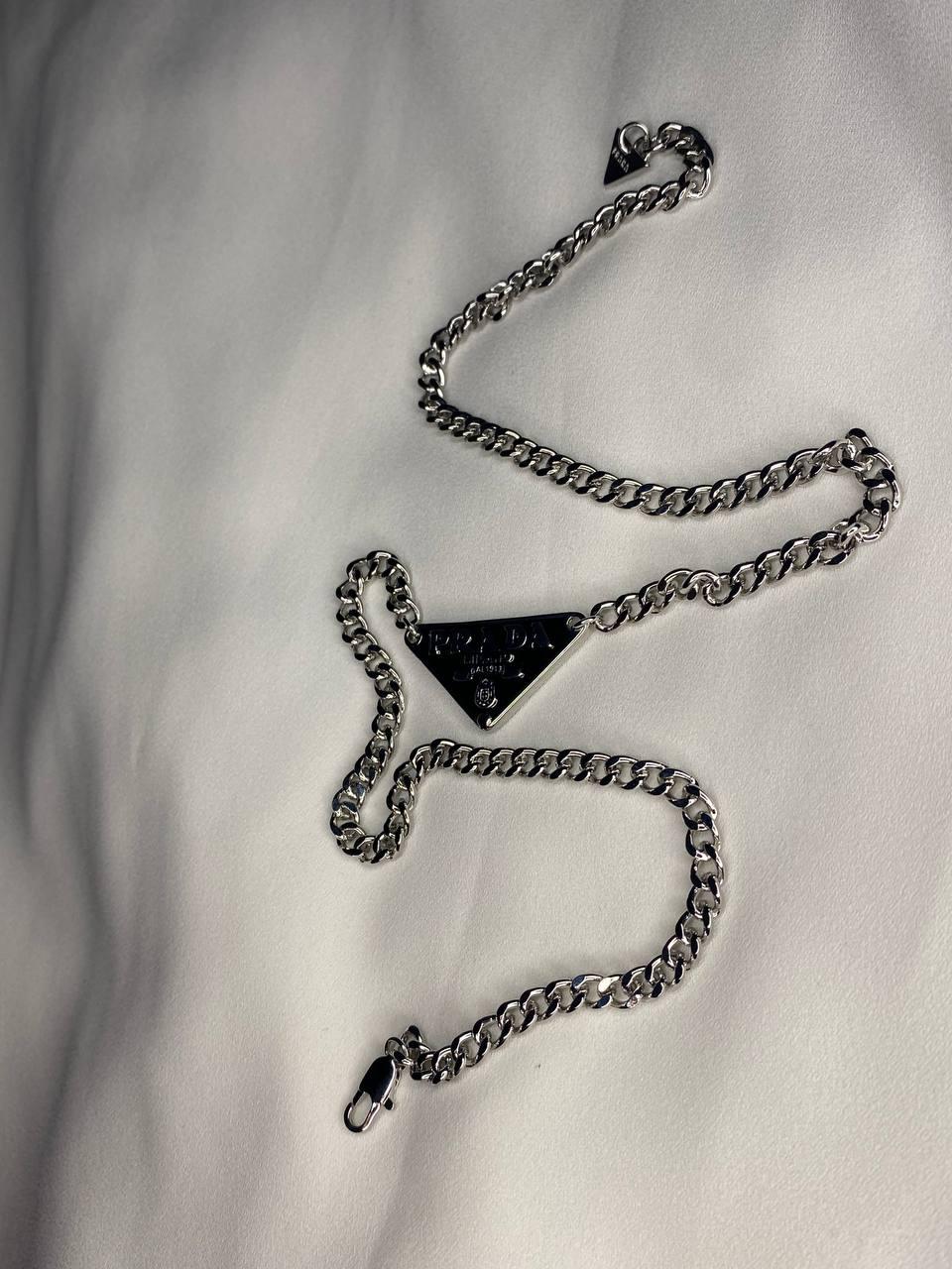 Prada necklace triangle - Etsy 日本