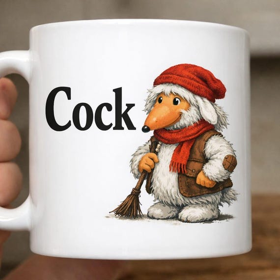 Cock Womble Funny Mug