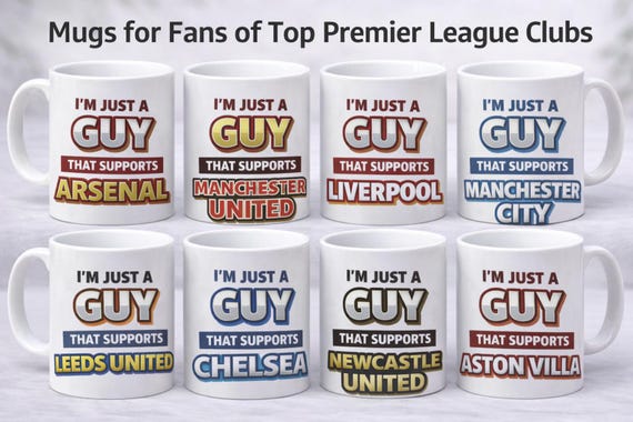 I’m Just a Guy That Supports… Football Fan Mug