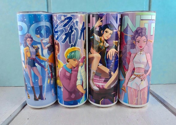 KPOP Demon Hunters 20oz Tumblers & Water bottles various designs. Custom personalisation available