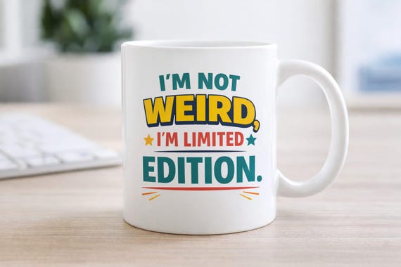 I’m Not Weird, I’m Limited Edition Mug