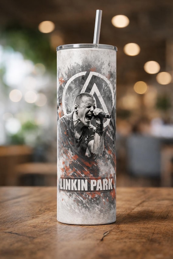 Linkin Park Tumbler | 20oz Stainless Steel Rock Music Travel Cup