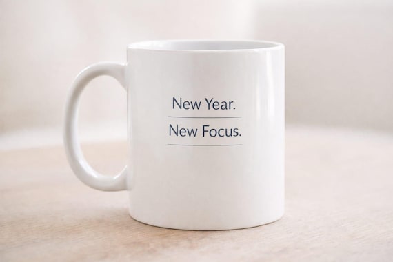 New Year New Focus Mug