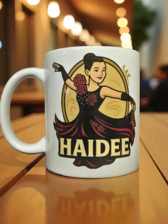 Personalized Ballroom Dancer Mug – Elegant Latin Dance Gift