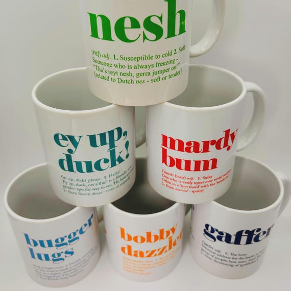 British Slang Definition Mug – Funny UK Sayings Gift