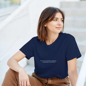 My future university might be…  somewhere on the back!