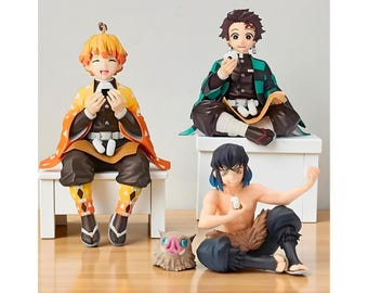 Figuras de Demon Slayer, estatuas de anime personalizadas, figuras coleccionables