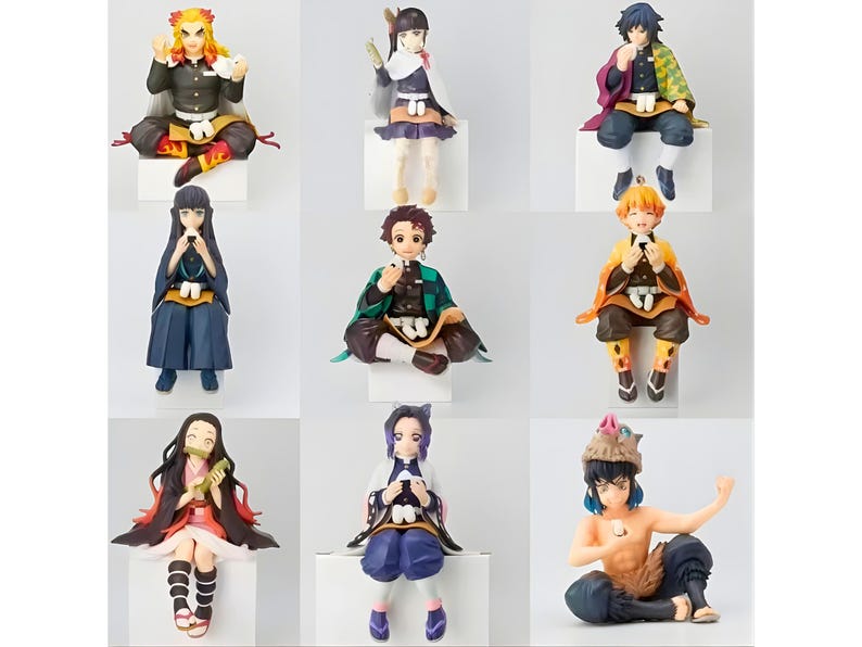 Demon Slayer Figures, Personalized Anime Statue, Collectible Figurines