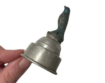 Vintage Metal Bluebird Teapot Whistle
